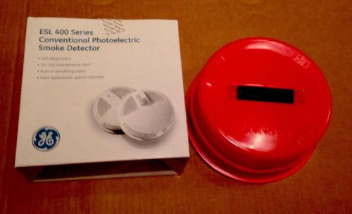 New esl 400 series conventional 449crt 4 wire smoke detector with heat sensor for sale