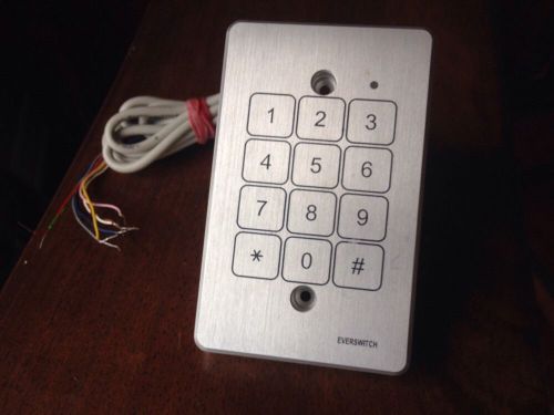 Everswitch Keypad aT1G34-200 Vandalproof - Military Grade Keypad