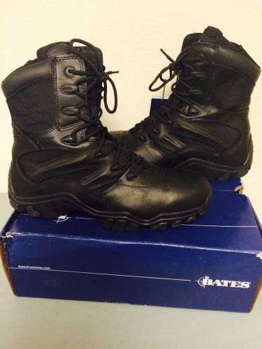 Black Bates Boots Delta 8&#034;