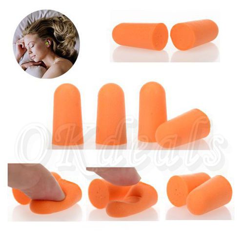 New Soft Foam Earplug Ear Plug Keeper Protector Travel Sleep Noise Reducer