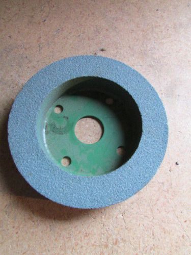 CGW Israel 6&#034; Round xCenter Hole  11/4&#034;  80 Grit Blue Grinding Wheel