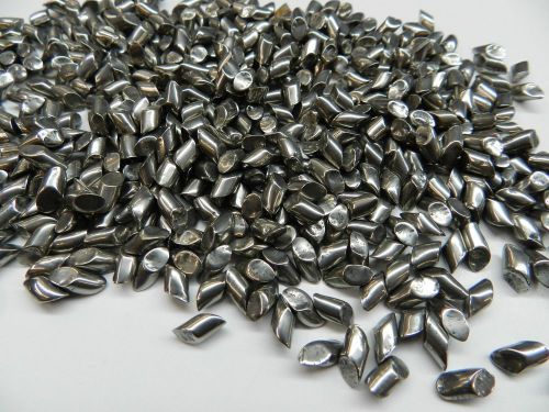 5 LB 1/4&#034; Diagonal Stainless Steel Tumbling Media / 1423 Pieces