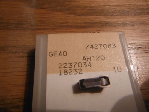 5 new TUNGALOY GE40 AH120 GE-40 Carbide Inserts
