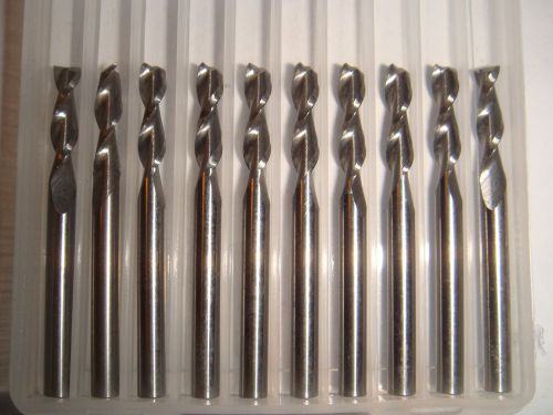 3MM X 35MM 2-FLUTE HRC40 CUTTING SOLID CARBIDE FLAT ENDMILL -10x