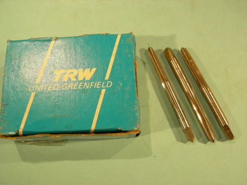 Qty 3 New Greenfield 12-24 NC GH3 HSS 4 Flute Taper