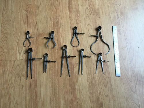 Machinist Caliper Lot Starrett Brown &amp; Sharpe