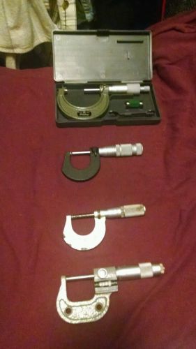 Micrometers ( lot of 4)