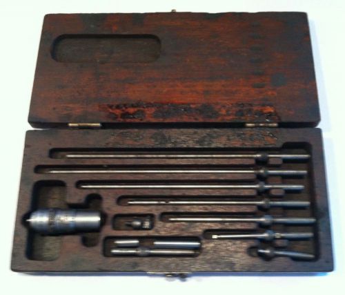 Vintage Lufkin Inside Micrometer Set (2 - 10 in.)