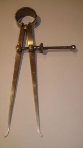 VINTAGE BROWN &amp; SHARPE NO. 812 SPRING-TYPE 6 IN INSIDE CALIPER FLAT LEGS