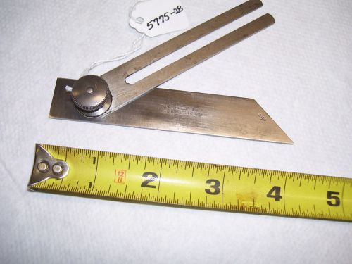 Square, Vintage Starrett Machinist Square Attachment, Made in USA