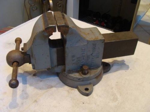 Parker Machinist Vise w/ Swivel Base 3 3/4&#034; JAWS