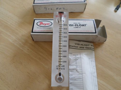 Dwyer Visi Float VFB flow meter #1