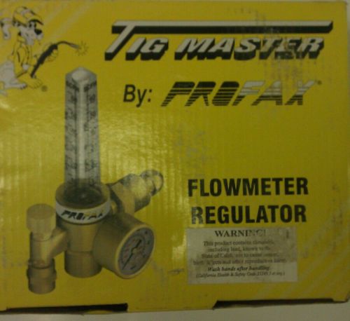 Profax Tig Master Argon Flowmeter Regulator