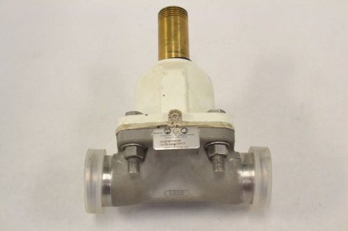 ITT 1.5-316L-CWP175 PURE-FLO SANITARY STAINLESS 1-1/2 IN DIAPHRAGM VALVE B309776