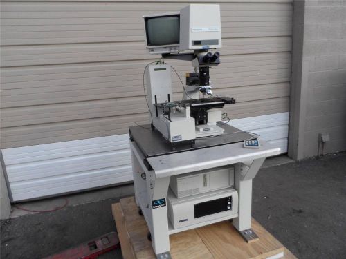 Nanometrics 7201-1267 Wafer Inspection/Measuring Station W/Newport Table