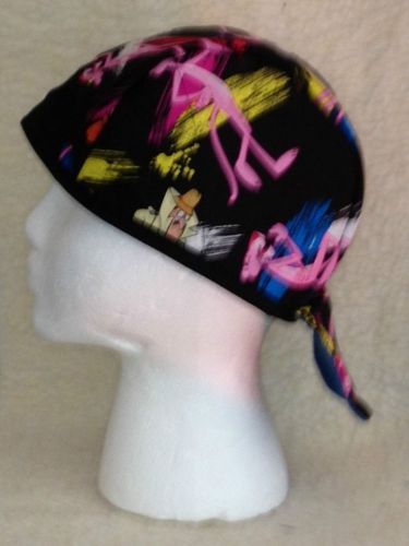 Welding cap, pipe fitter,~~~ pink panther~~~~~~~~~~  &#034;&#034;new fabric&#034;&#034; for sale