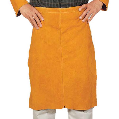 New Unisex Weldas Golden Leather 24 inch Welding Waist Apron