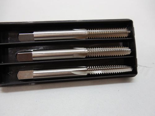 M6 x 1.25 D5 HSS TAP SET OF 3 METRIC 4FL INTERSTATE NEW MACHINIST TOOLMAKER