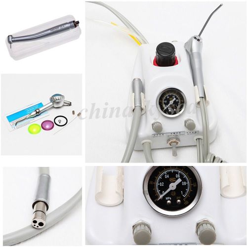 Portable Dental Air Water Syringe Turbine Unit Machine Work Compressor Tube Hose