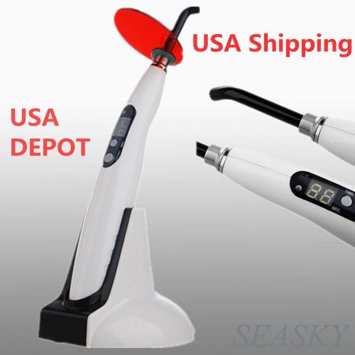 Woodpecker High Power Dental Wireless Cordless 1400mw LED Curing Light Lamp