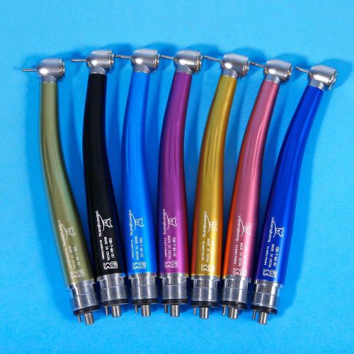 1PC NSK Style Dental Rainbow High Speed Handpiece Push Button 4Hole