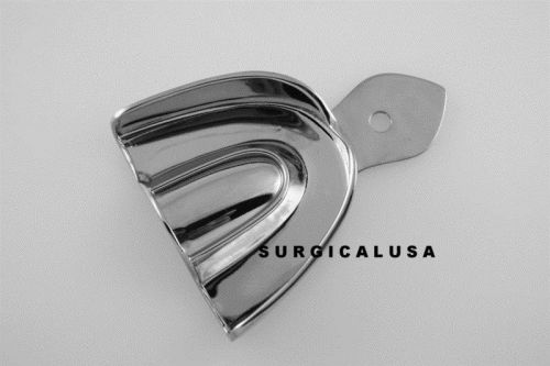 Impression tray upper medium size, solid stainless steel, dental instruments for sale