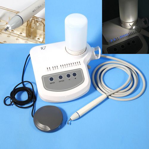 Dental Ultrasonic Piezo Scaler Liquid Dosing LED Fiber Optic Handpiece fit DTE