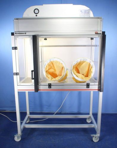 Isotech Design Microsphere 4G Glovebox Lab Fume Hood w/recent cert. &amp; Warranty