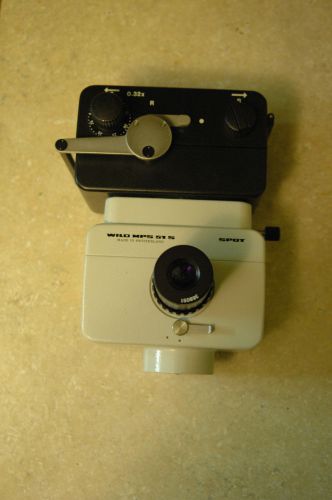 WILD MPS 51S MICROSCOPE CAMERA