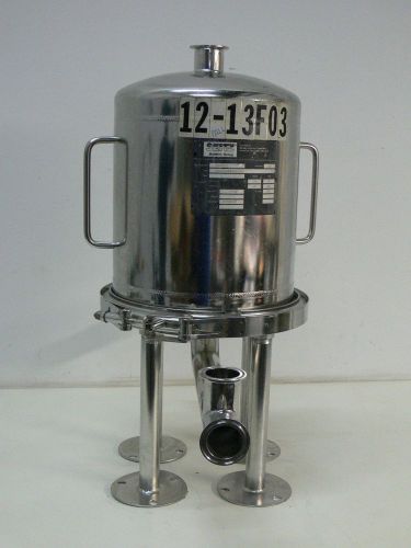 Memtec Seitz 937148-000 Stainless Steel Pressure Vessel  120psi  200F