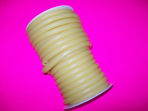 50 Feet Kent Elastomer # 408 &gt; 1/8&#034; I.D x 1/8&#034; wall x 3/8&#034; Latex Rubber Tubing A