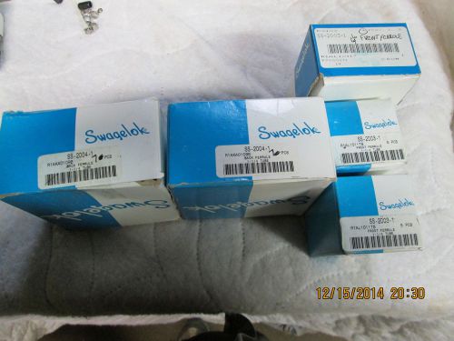 Lot of 14 Swagelok SS Front &amp; Back Ferrule 1 1/4&#034; Tube SS-2003-1 + SS-2003-1