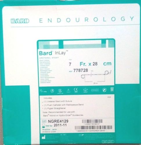 Bard InLay URETERAL DEVICE 7Fr X 28cm REF: 778728