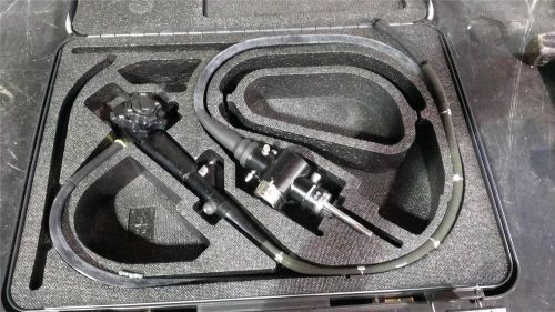 Olympus CF-100S Colonoscope Sigmoidoscope Video Endoscope CF100S &amp; Case 3