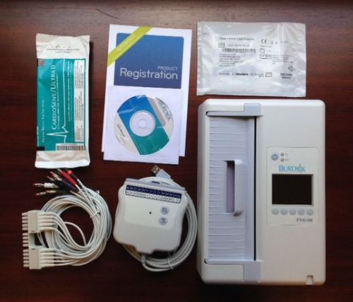 BURDICK/MORTARA ELI 230 Electrocardiograph Interpretive ECG/EKG #BUR230-A ELI230