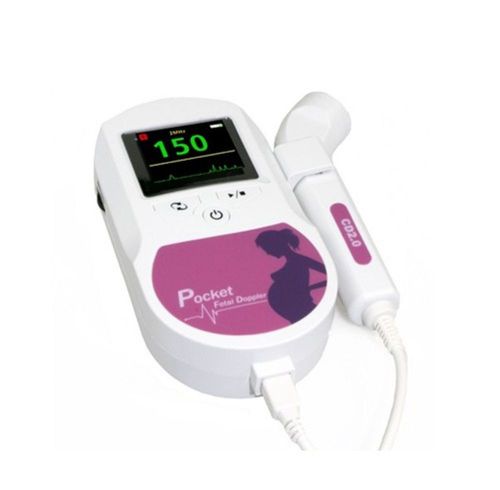 New contec ce&amp;fda sonoline c pocket fetal doppler with 2m probe color lcd screen for sale