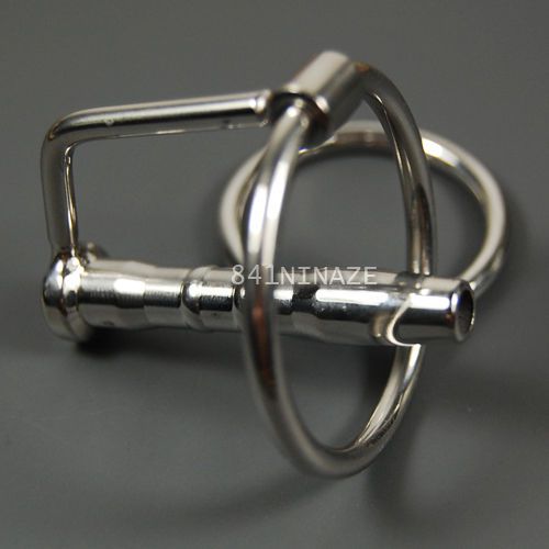 NEW Stainless Steel Small THROUGH-HOLE Urethral Dilatator Plug Urethral Sound