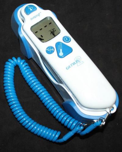 Accusystem Genius 2 IR Tympanic Digital Thermometer w Base Free Shipping!