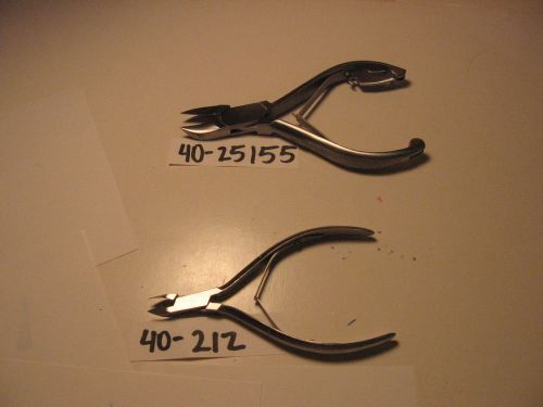 Nail nipper set of 2 (40-217,40-225ss) for sale