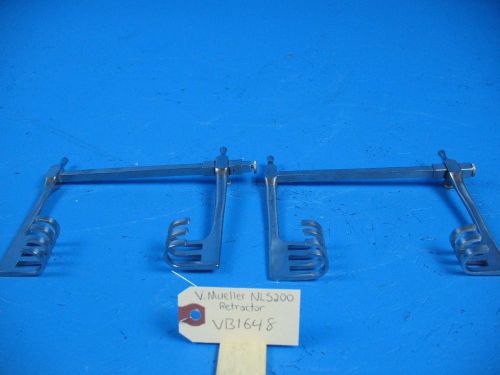 V mueller surgical medical retractor lot of two or surgery for sale