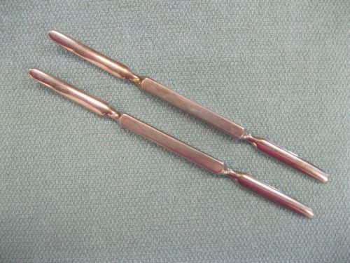 LOT OF 2 SKLAR DOUBLE ENDED SPATULA / ELEVATORS