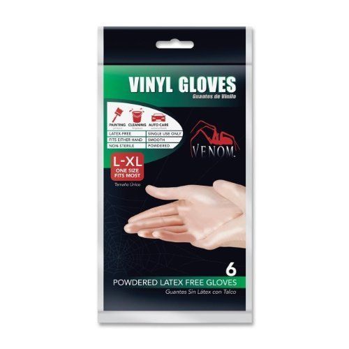 Medline Venom Work Glove - X-large Size - Latex-free, Textured (ven0635)