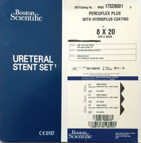 BOSTON SCIENTIFIC PERCUFLEX PLUS  URETERAL DEVICE SET 8FR x 20cm REF: 17528001