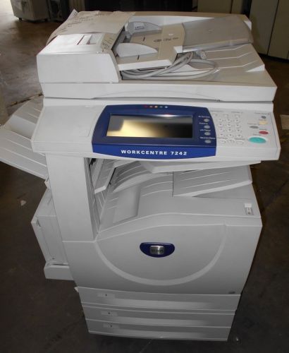 Xerox workcentre 7242 used color copier only 183,909 meter &amp; 8,269 color copies for sale