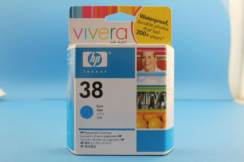 INK CARTRIDGE HEWLETT-PACKARD C9415A #38 CYAN- VINTAGE