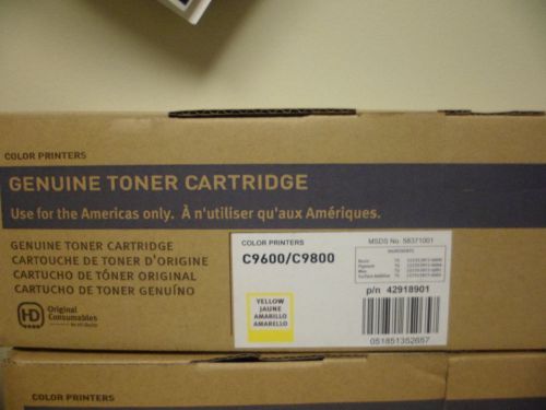 *OEM* Okidata Yellow Toner 42918901 for C9600/C9800