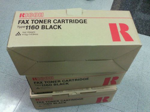 Fax Toner Cartridge 1160 Black