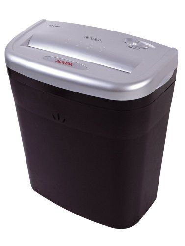 Aurora AS610C 6 Sheet Cross-Cut Shredder with Waste Bin