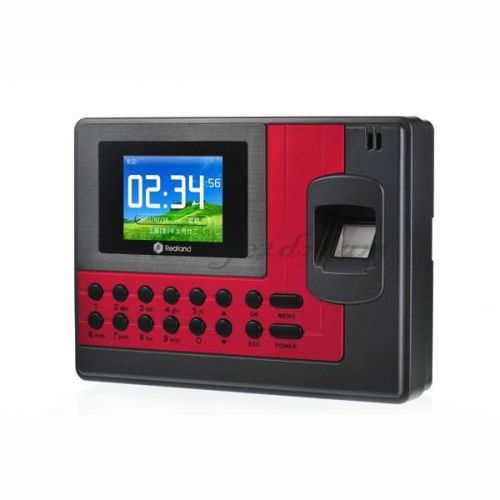 Realand fingerprint attendance time clock employee payroll recorder usb+ id card for sale