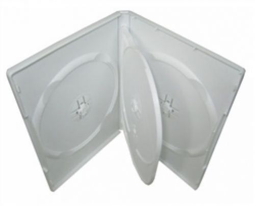 STANDARD White Quad 4 Disc DVD Cases